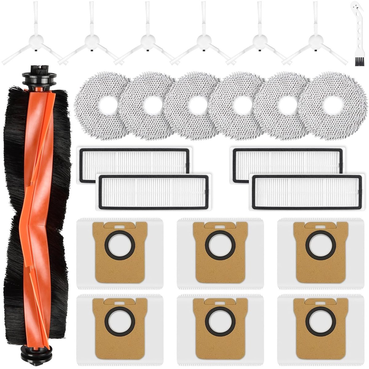 Solidchoice - 24-Delige Accessoireset voor Robotstofzuiger