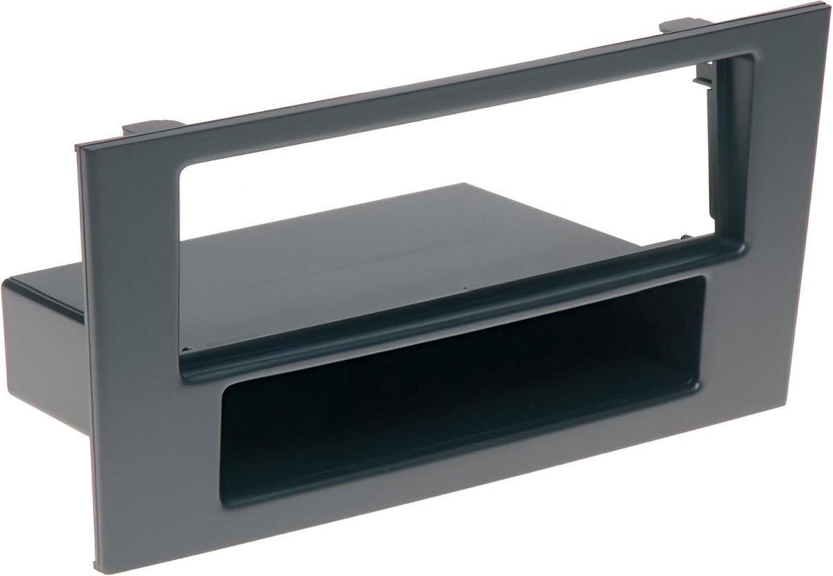 Car Radio Panel Frame 1 DIN - Zwart - Antenne Adapter en ISO Aansluitkabel - Geschikt voor Ford Mondeo 2003-2007 - ShopVlot