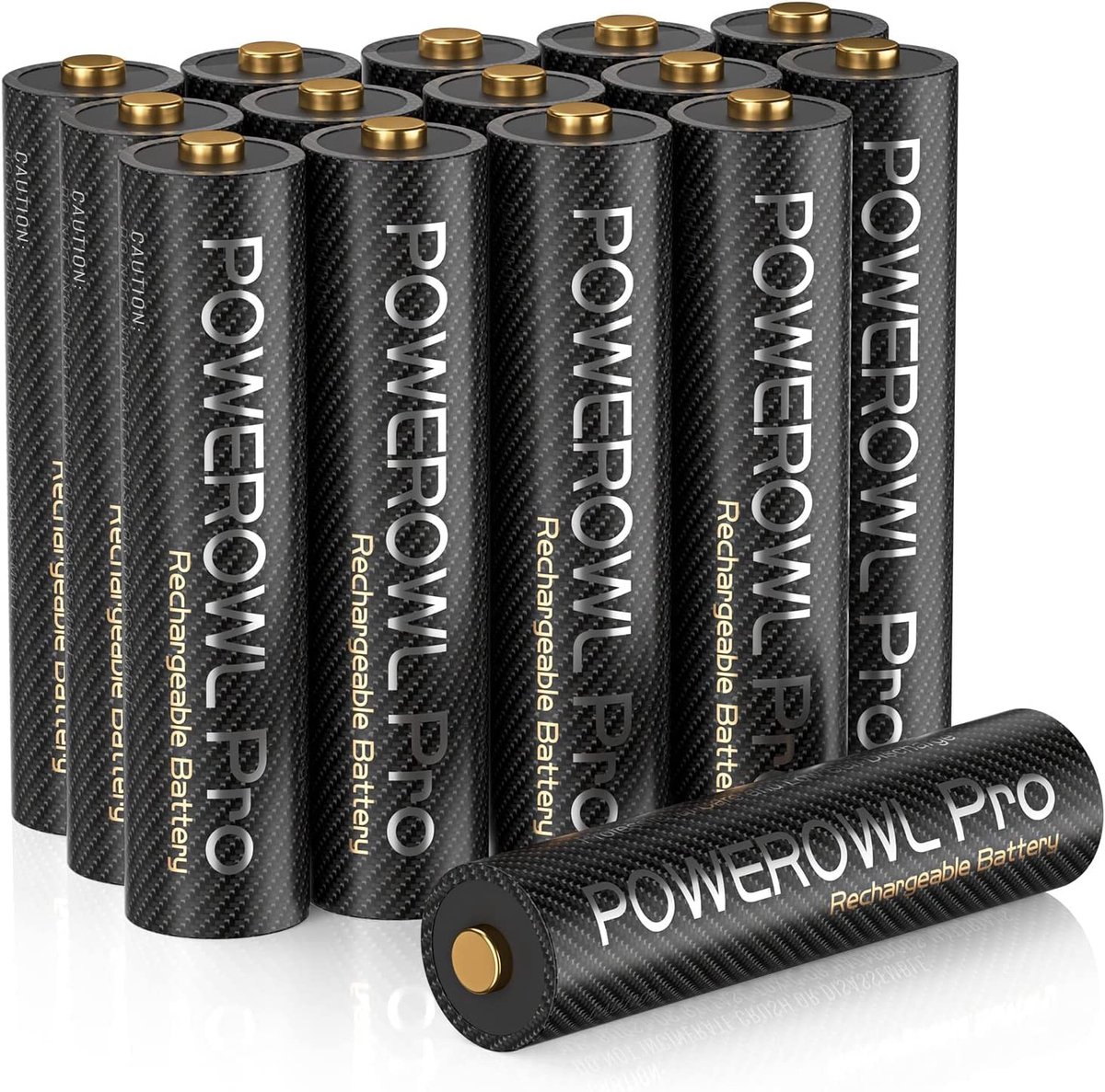 Solidchoice - Oplaadbare AAA Batterijen, 1100 mAh Hoog Capaciteit, 16 Stuks