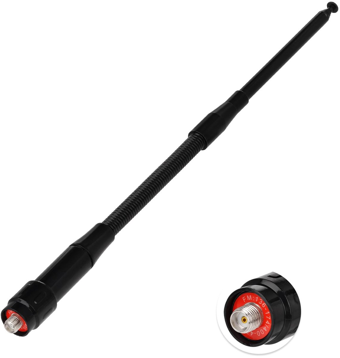 Solidchoice - Dual Band Telescopische Antenne voor Handheld Radio's