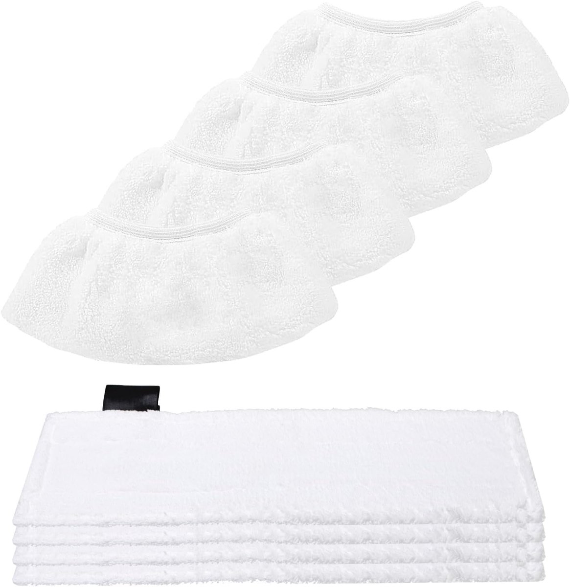 Microfibre doek set voor Kärcher EasyFix SC 2, SC 3, SC 4, SC 5 - 8 stuks - hoogwaardige microvezel - optimaal reinigen - ShopVlot