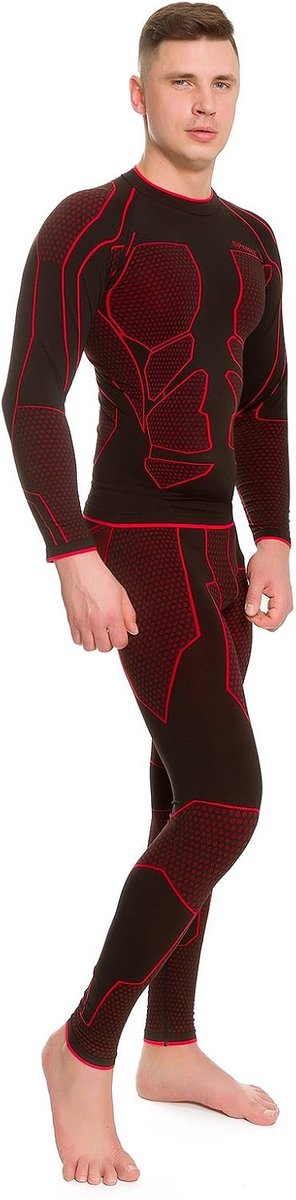 Sportoutfit voor mannen - slim fit - thermo materiaal - ideaal voor training - ShopVlot