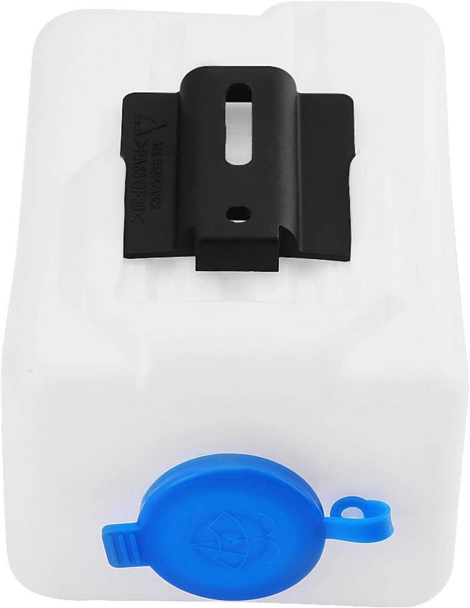 Ruitensproeierpomp set 12V - universele 1,2 liter tank - hoogwaardige plastic - ideaal voor klassieke auto’s - ShopVlot