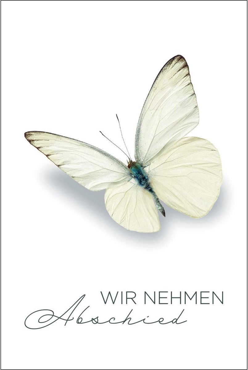 20 stuks exclusieve premium rouwkaarten 12 x 18 cm - met enveloppen - afscheid nemen - dankbetuigingen - ShopVlot