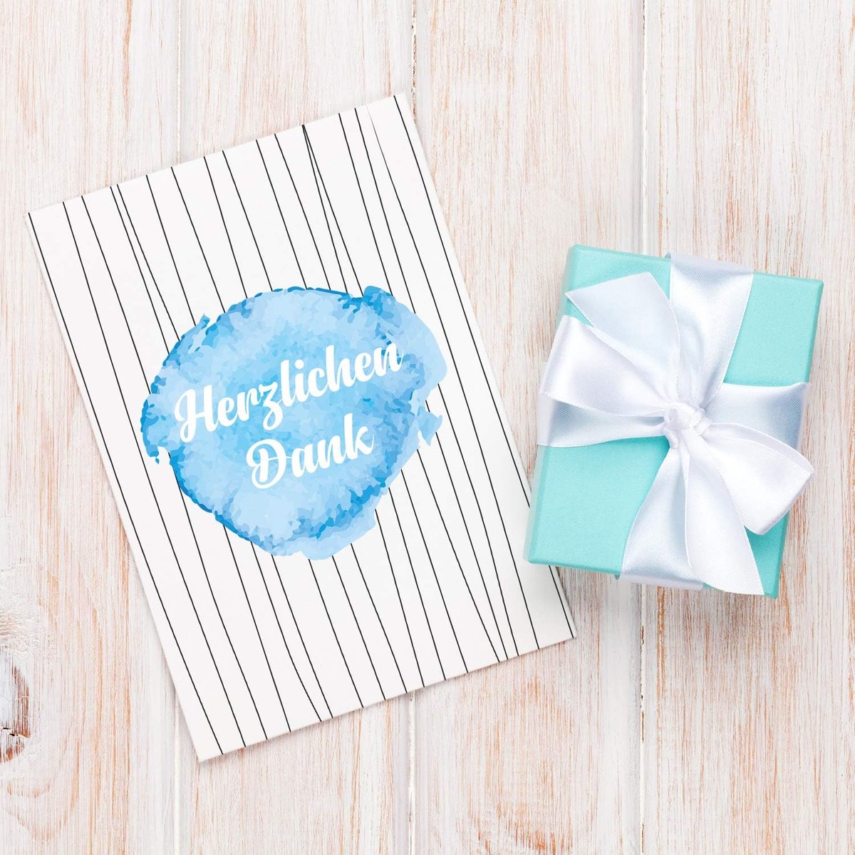 Bedankkaarten 2 stuks - luxe enveloppen - verschillende motieven - stijlvol bedanken - ShopVlot