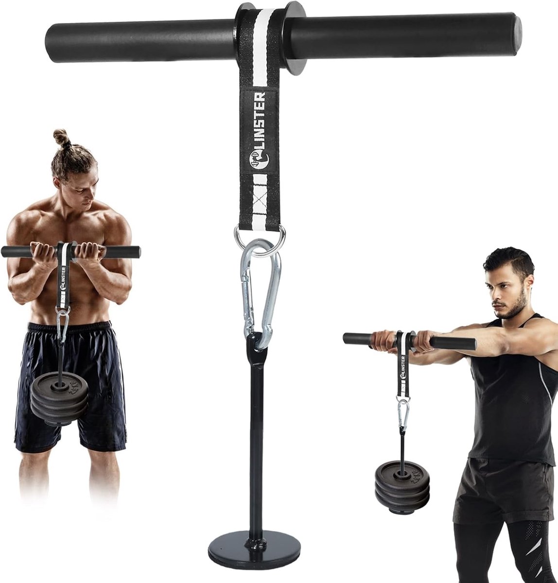 Pols en Onderarm Blaster - Zwart - Verstelbare Nylon Riem - Voor Krachttraining en Revalidatie