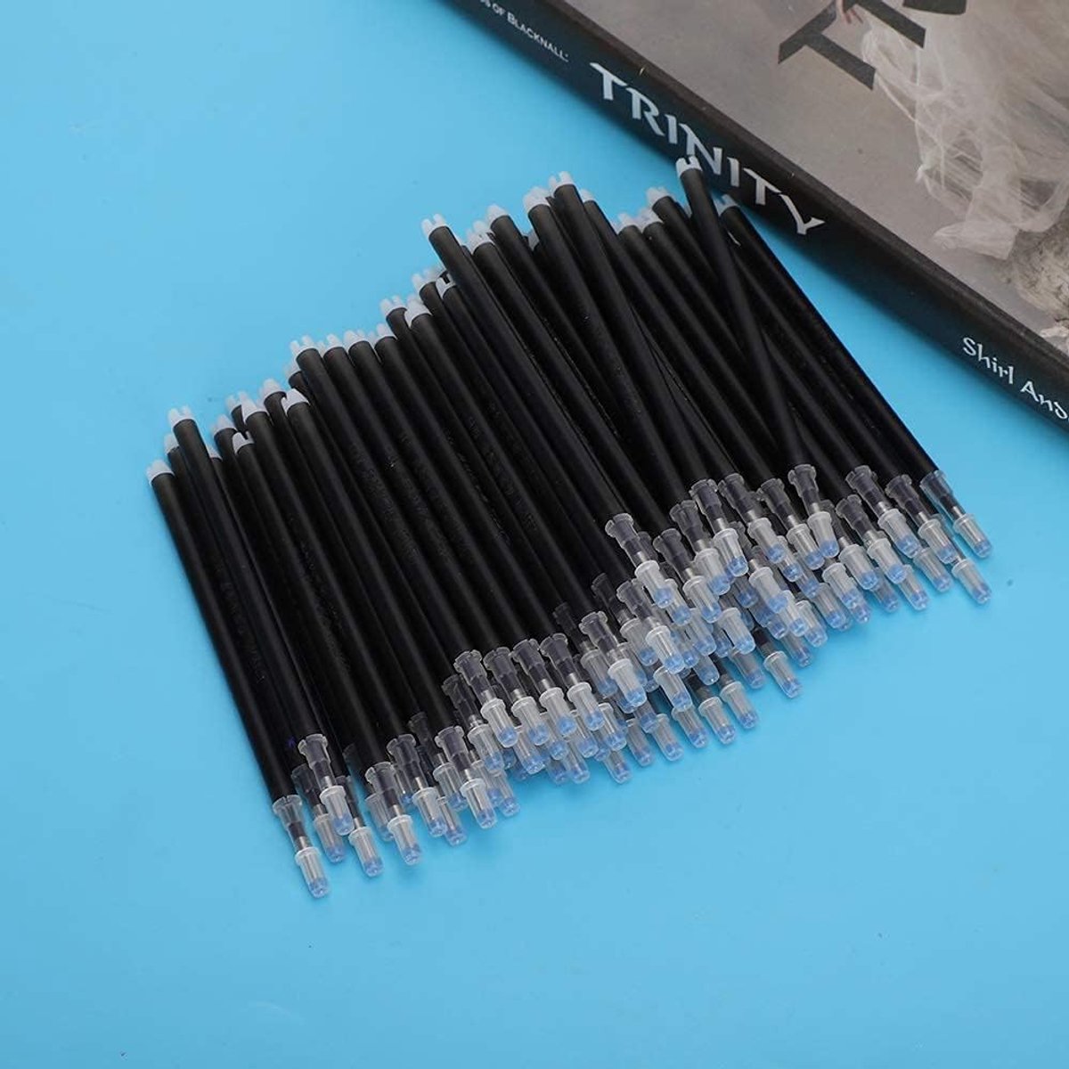 Heat Erasable Pennen 100Stuks - Zwart - Geschikt voor Stofmarkering - Ideaal voor Naai- en Quilttaken - ShopVlot