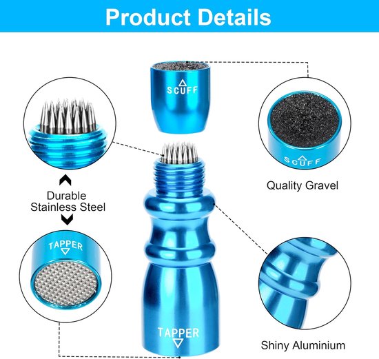 Snooker Cue Tool 3-in-1 - RVS Onderhoud - Multifunctioneel - Effectieve reparatie - ShopVlot — afbeelding 4