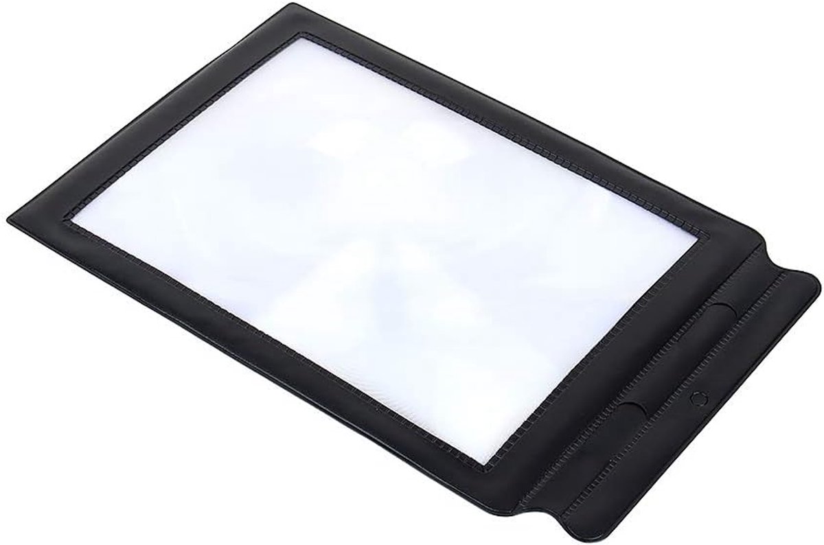 A4 Magnifier Full Page Magnifier 3X Full Page Magnifier Reading Help Lens Books Reading Help Tools for Visibility - ShopVlot