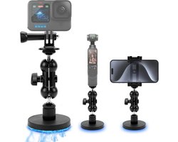 Mobile Phone Holder Car Suction Cup Compatible with Gopro Hero 13/12/11/10/9/8, DJIOsmo Pocket 3 Action 5 4 3 Suction - ShopVlot