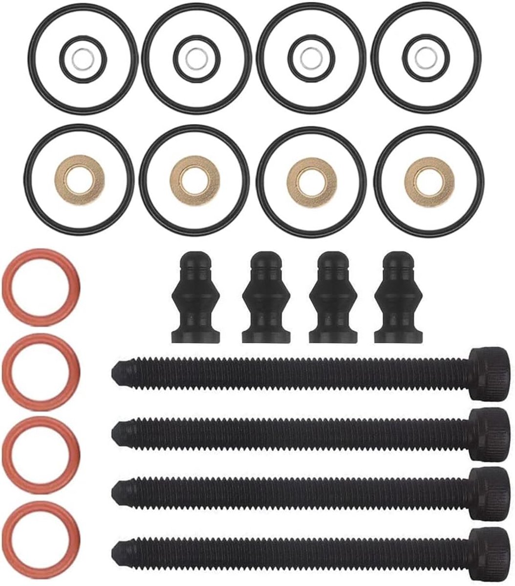 Sealing kit injector injector 1417010997 compatible with 1.9 2.0 TDI AXB AXR AJM ANU ARL ATD ATJ AUQ BMM BMP ASZ - ShopVlot