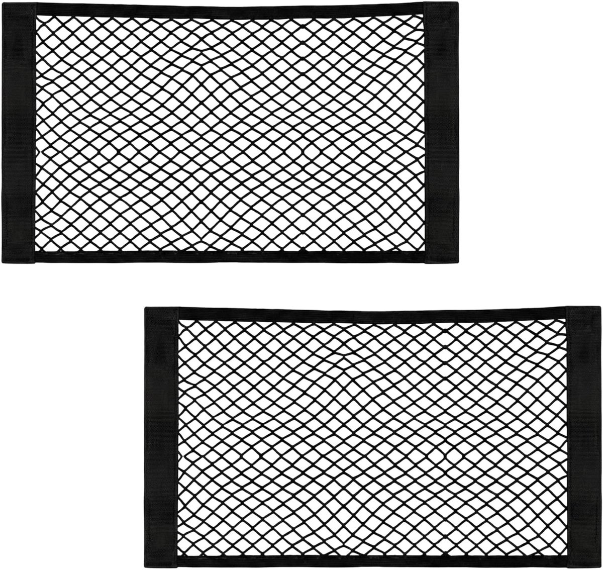 Kofferbaknet, 2 stuks, elastisch bagagenet, 40 x 25 cm, voor SUV - ShopVlot