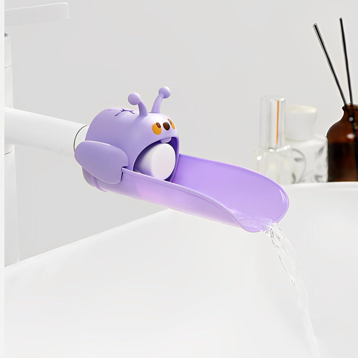 Children's Tap Extension for Children, Water Tap Extension for Your Child, for Easy Hand Washing at the Basin, Purple - ShopVlot