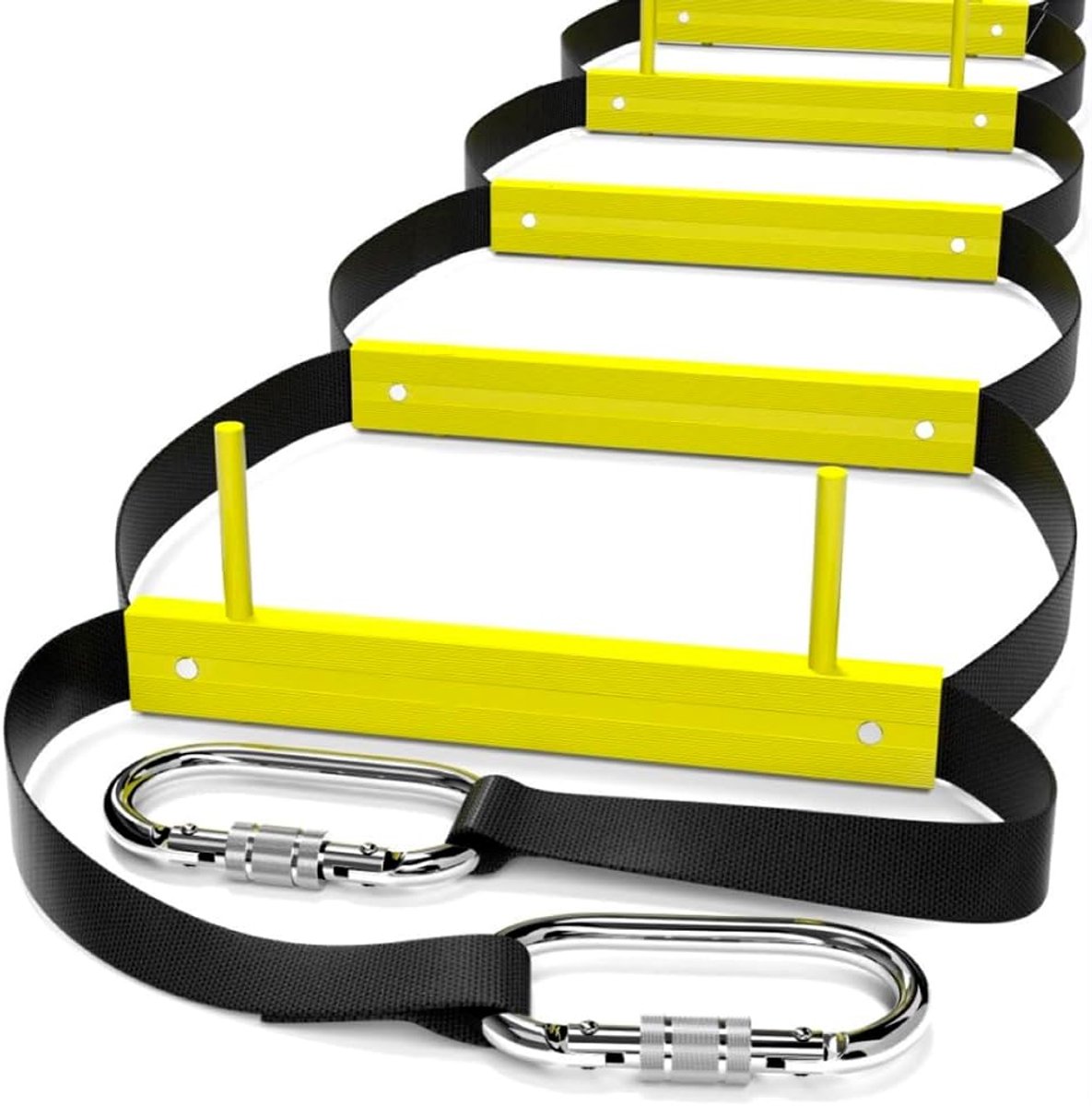 Fire Escape 3 Floor - Rope Ladder Fire Brigade for Homes 3rd Floor - Portable - ShopVlot
