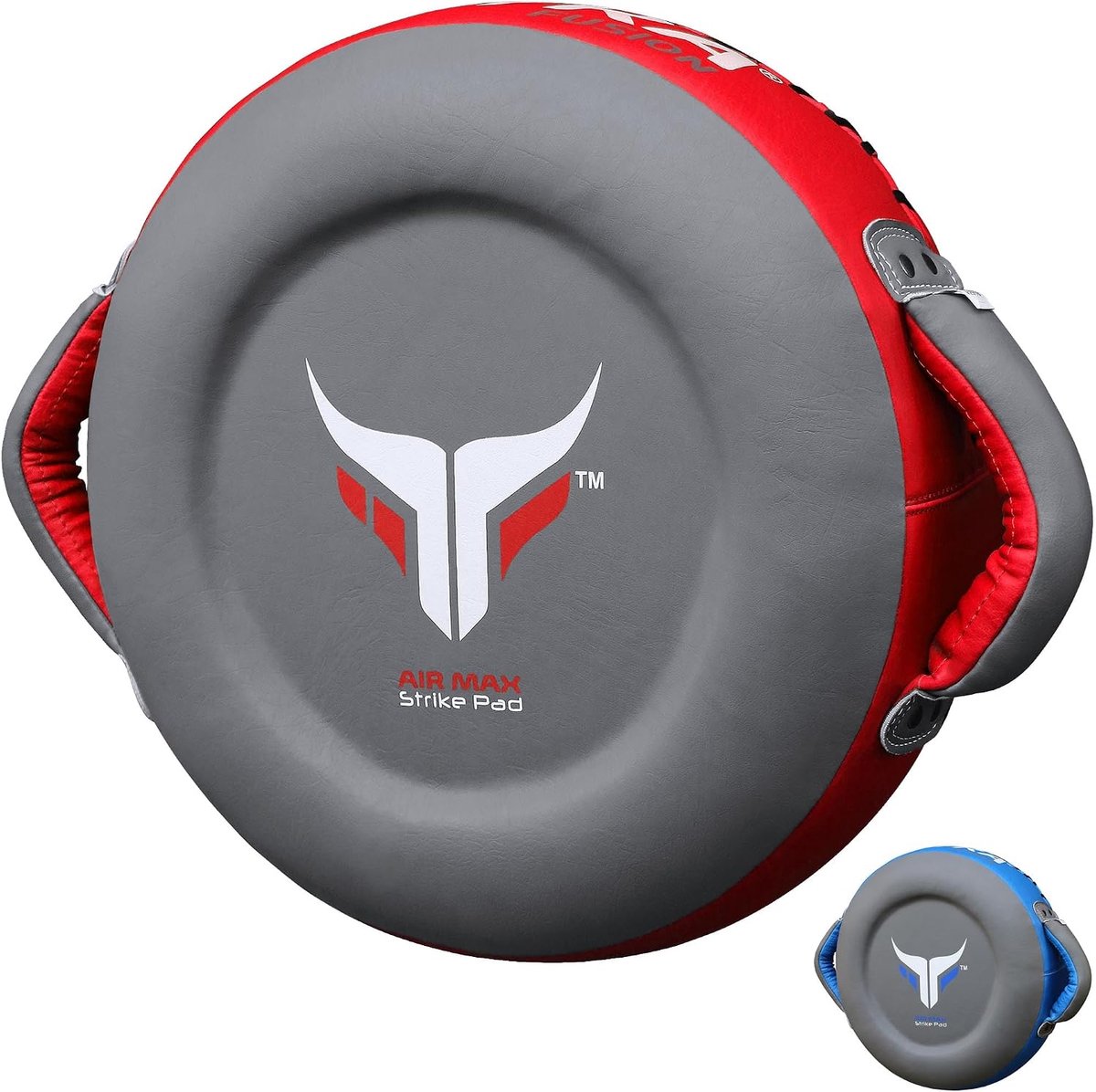 Boxing Round Pad Kickboxing Training Coach Pad for Martial Arts, MMA & Muay Thai, Stroke Boxing Focus Pads for Speed - ShopVlot