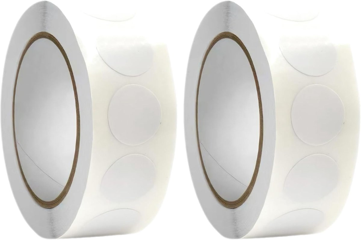 Ronde stickers 13 mm - zelfklevend - waterproof - ideaal voor markeringen - ShopVlot