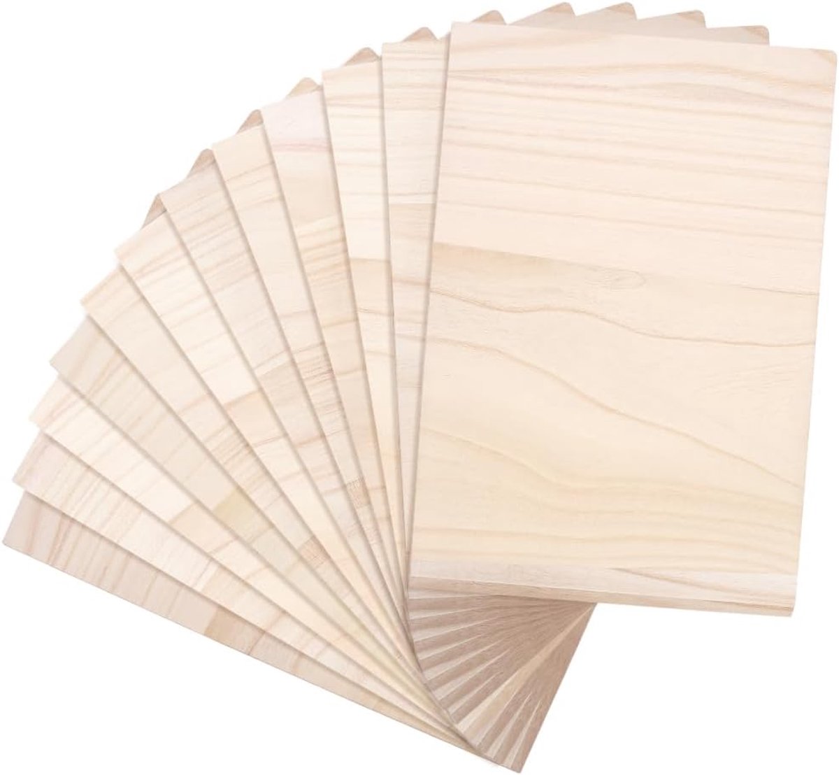 Karate breekplanken 30 x 20 cm - 12 stuks - houten Taekwondo training - verbeter je techniek - ShopVlot