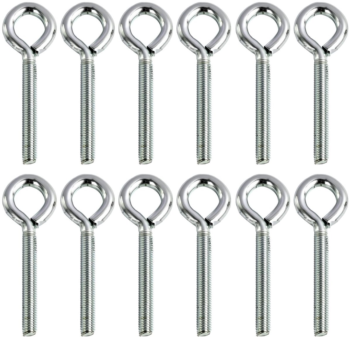 Ringbouten M5 56 mm - RVS A2-70 - Met gelaste ring - Ideaal voor bevestigen en ophangen - ShopVlot