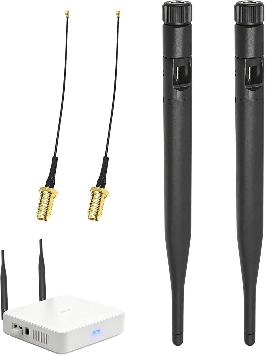 LoRa WLAN-antenne 868 MHz - 5dBi versterking - omnidirectioneel - betrouwbare signaaloverdracht - ShopVlot