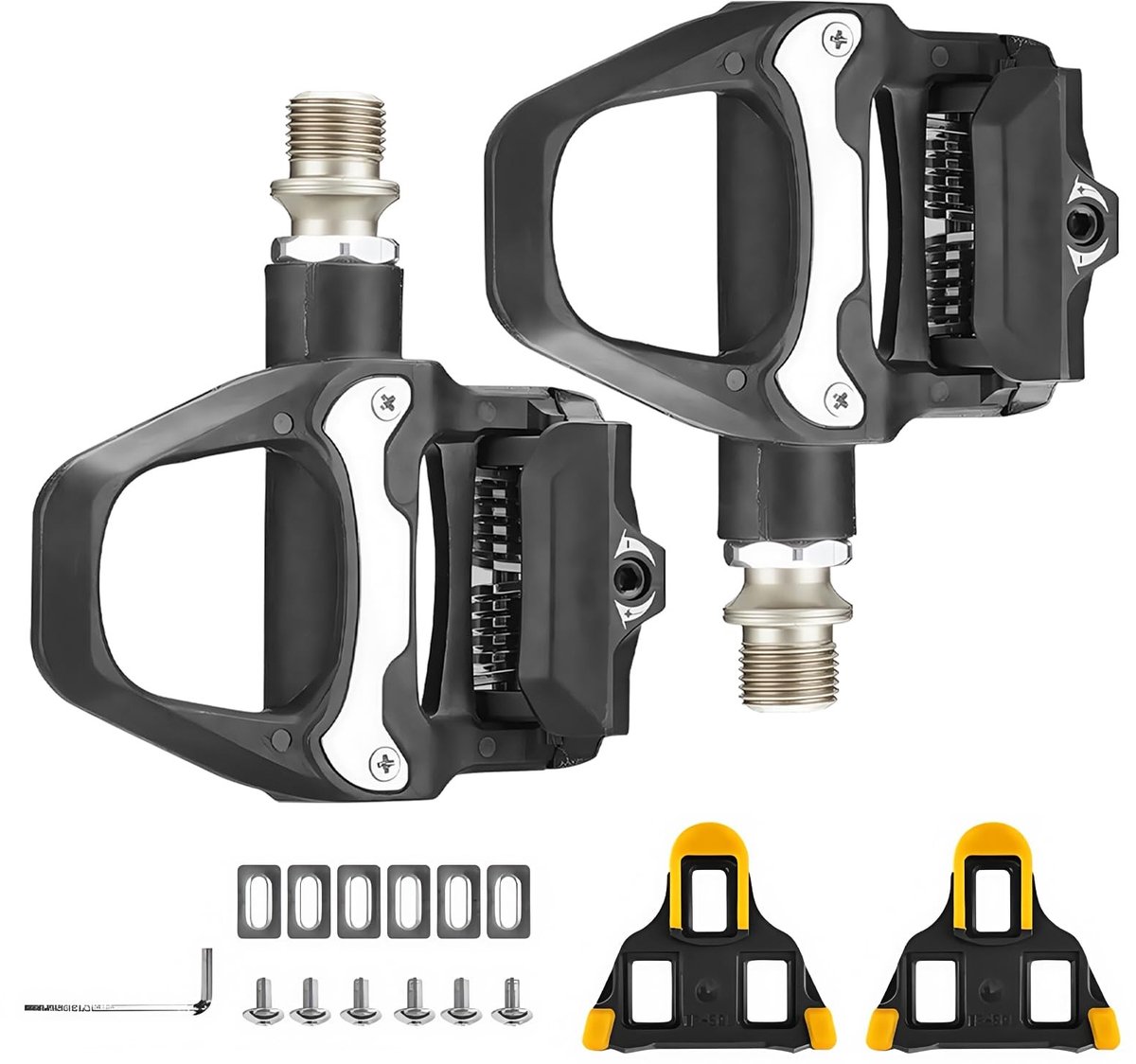 Solidchoice - Klik Pedalen voor Racefietsen, Compatibel met Shimano