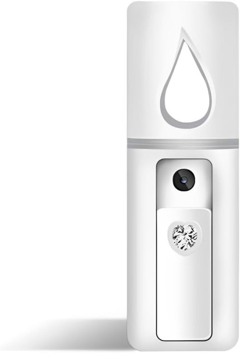 Mini gezichtsvernevelaar - nano technologie - draagbaar en oplaadbaar - voor diepe hydratatie - ShopVlot