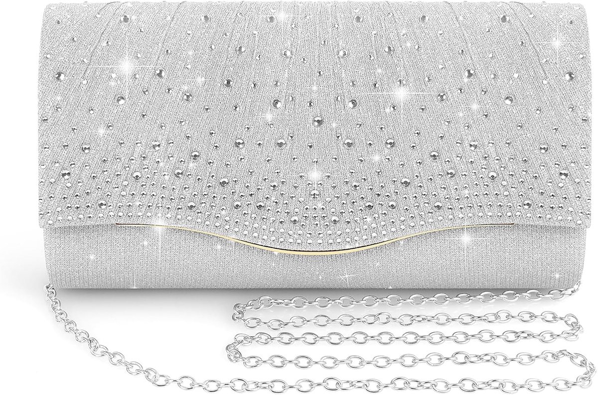 Clutch Bag voor Dames - Sequins - Envelop Clutch - Perfect voor Feestjes - ShopVlot