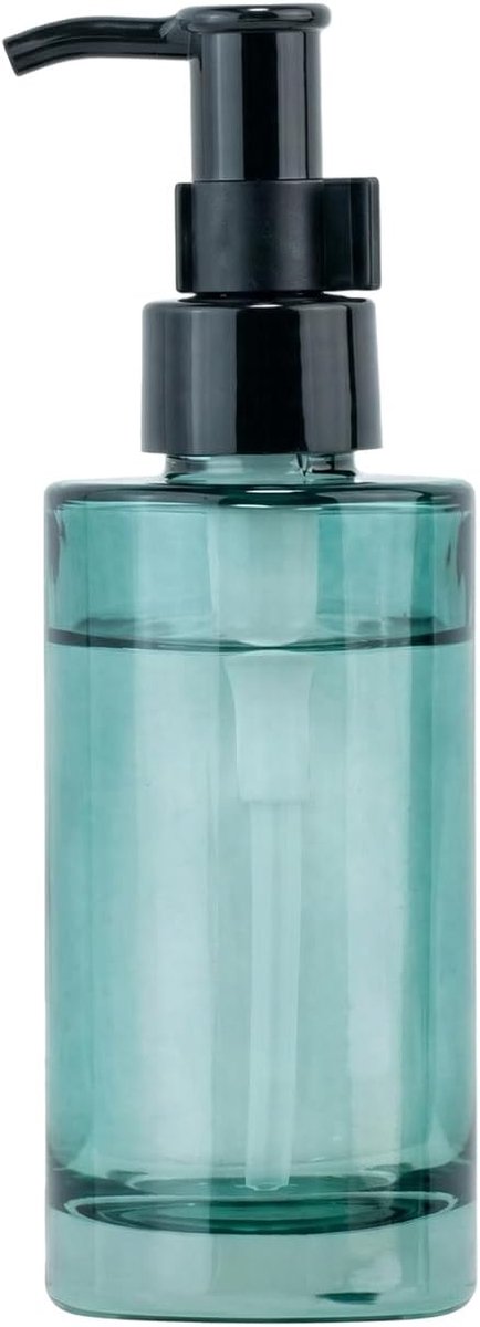 Glazen pompflessen 100ml - herbruikbaar - lekvrij ontwerp - ideaal voor shampoo en essentiële oliën - ShopVlot