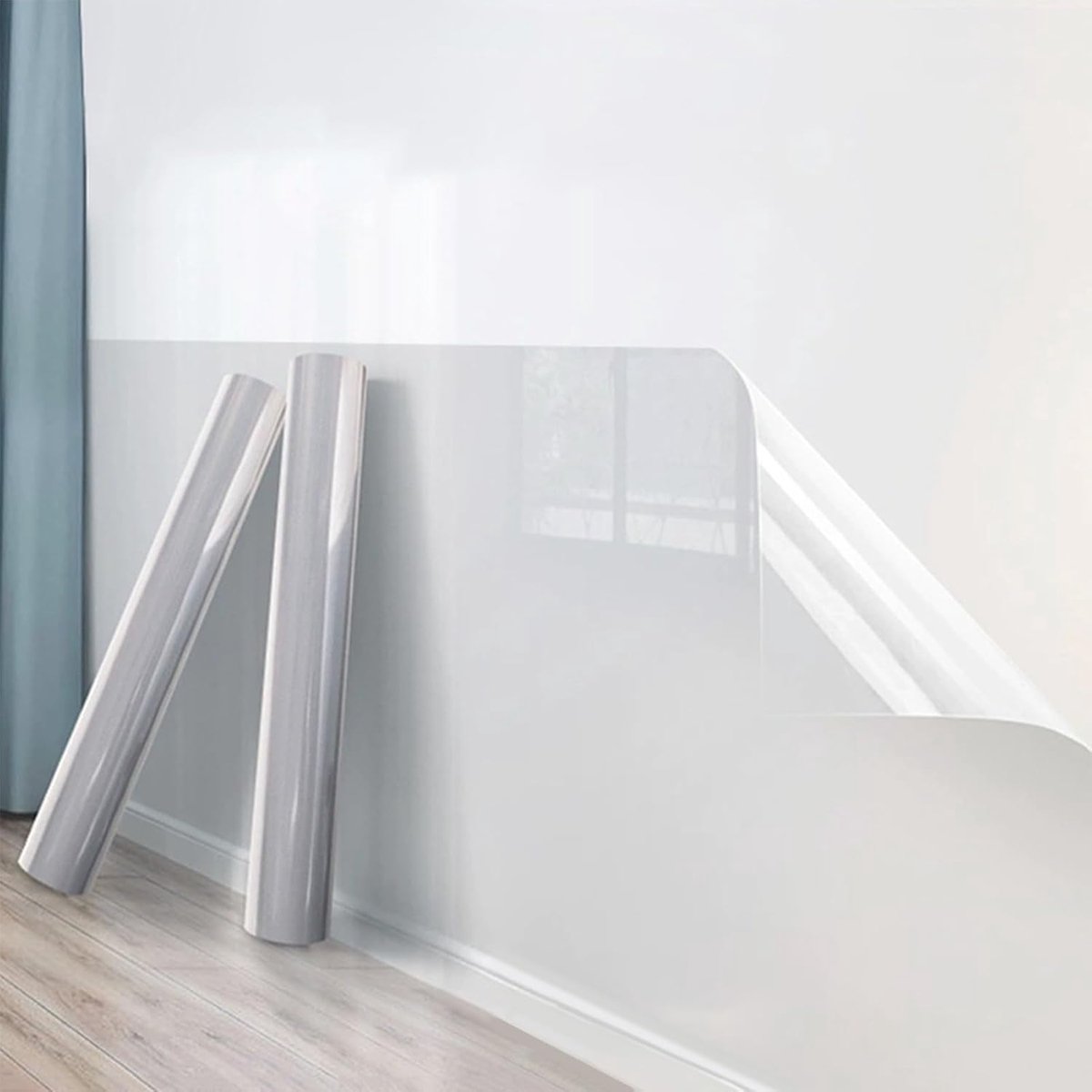 Wandbeschermingsfilm 40 x 200 cm - Zelfklevend - Waterdicht en vetbestendig - Beschermt muren tegen schade - ShopVlot