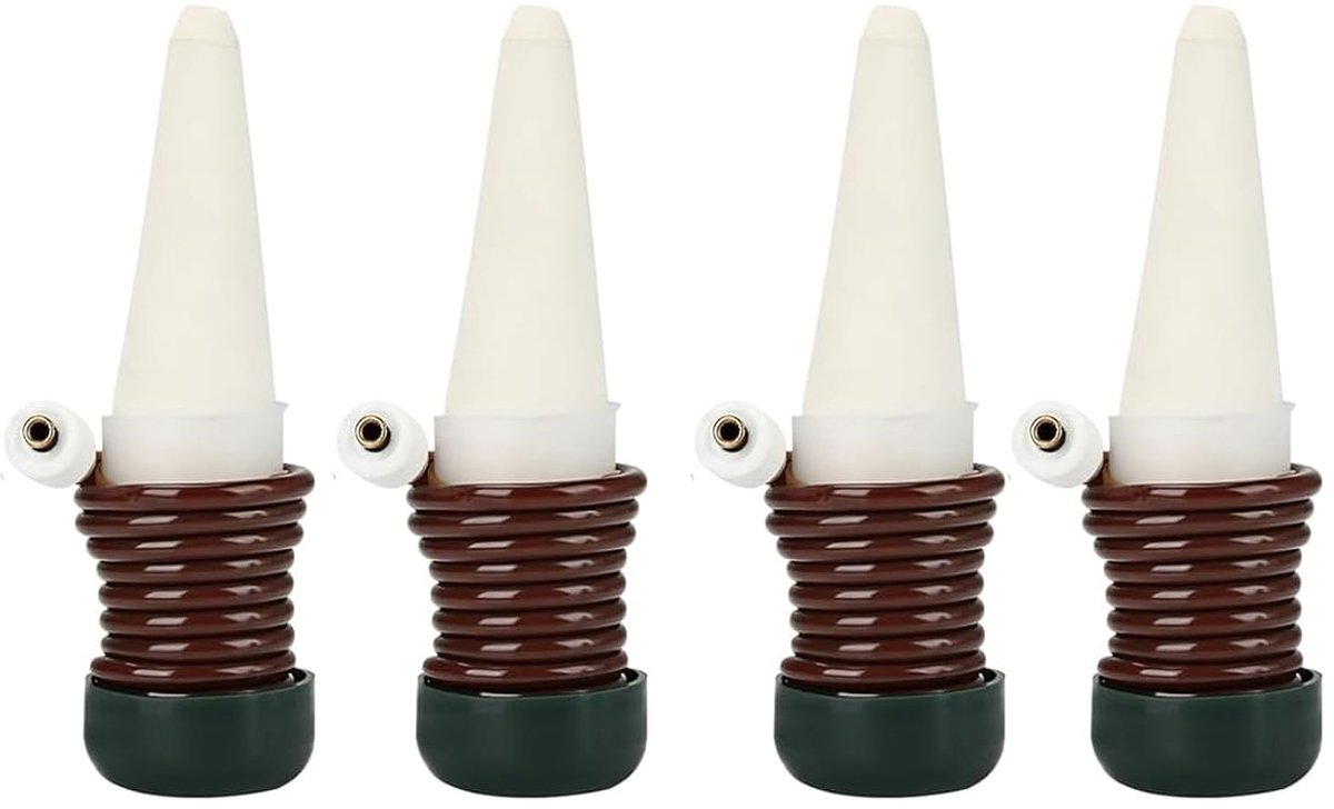 Waterdispenser voor binnenplanten - Automatisch irrigatiesysteem - 4 stuks - Ideaal voor bloemen en planten - ShopVlot