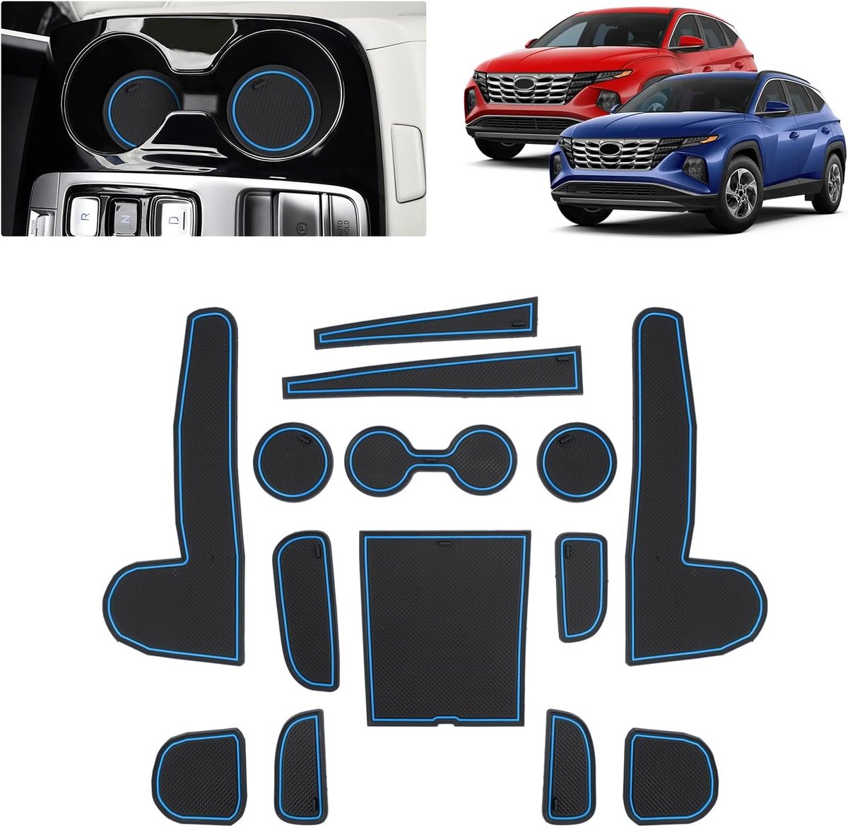 for Hyundai Tucson NX4 2021 2022 2023 2024 Non Slip Mats for Hyundai Tucson Hybrid Plug-In Hybrid Rubber Mats for - ShopVlot