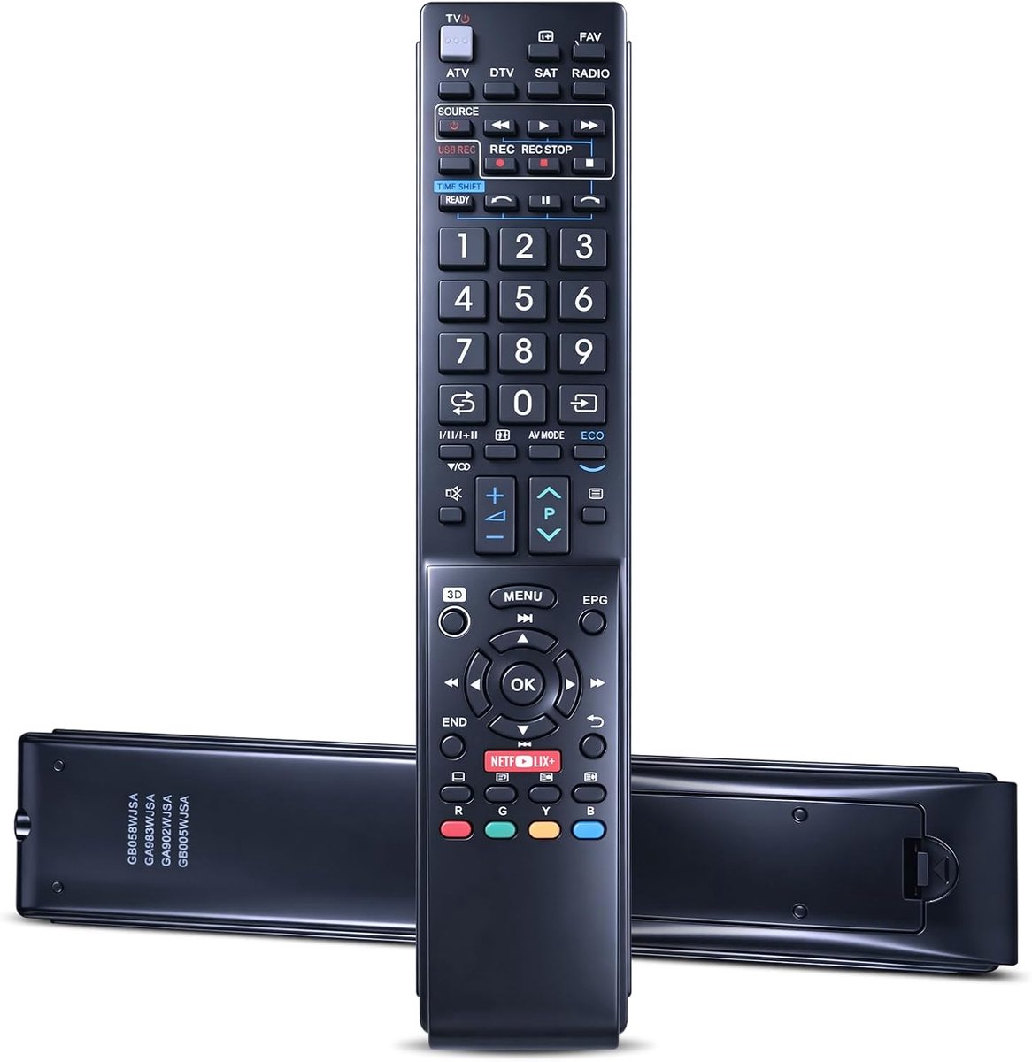 Universal replacement remote control suitable for Sharp Series LCD LED HD Aquos TV GB058WJSA GA983WJSA GA902WJSA - ShopVlot