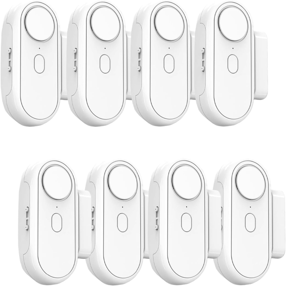 Deuralarm 120 dB - 8 stuks - Meerdere alarmmodi - Effectieve inbraakdetectie - ShopVlot