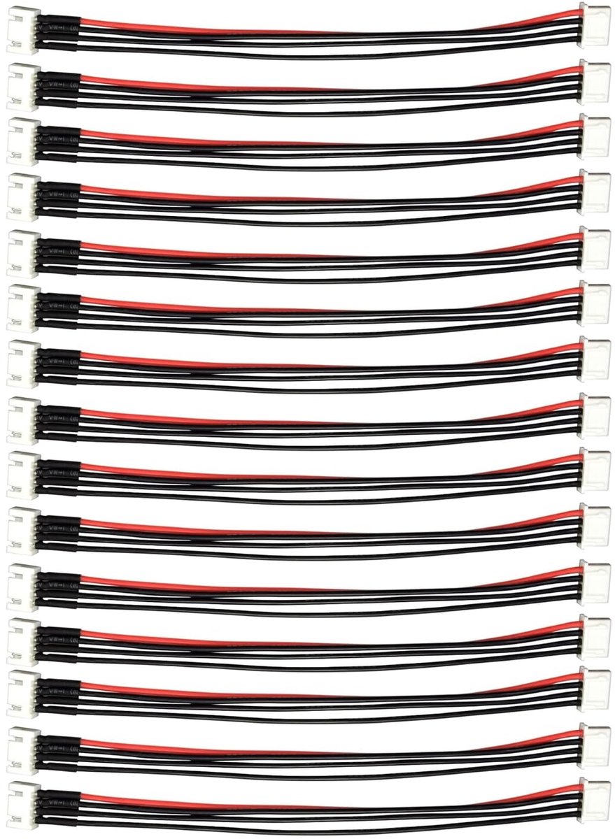 JST-XH 3S verlengkabel 20cm - 15 stuks 22AWG - hoogwaardig materiaal - optimale isolatie - ShopVlot