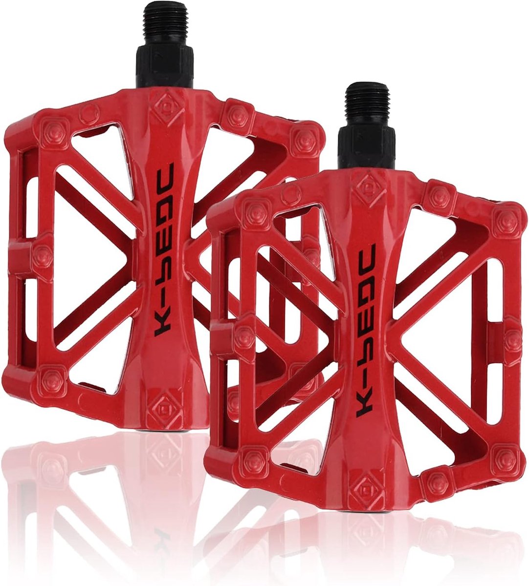 SPFAS ZEIV Bike Pedals Aluminum Alloy Bike Pedals Cycling/Road Mountain MTB/BMX Bike Pedal with Super Bearing Pedals - ShopVlot