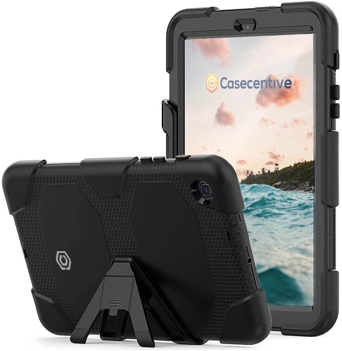 Casecentive Ultimate Hardcase Galaxy Tab A 8.4 2020 black - ShopVlot