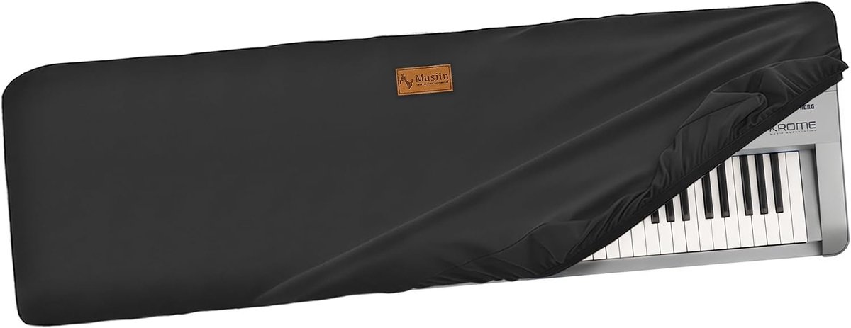 Musiin Premium Piano Keyboard Dust Cover - compatible with KORG KROME-88, KROSS 2-88, KROSS 88MB, KROME EX88 and other - ShopVlot