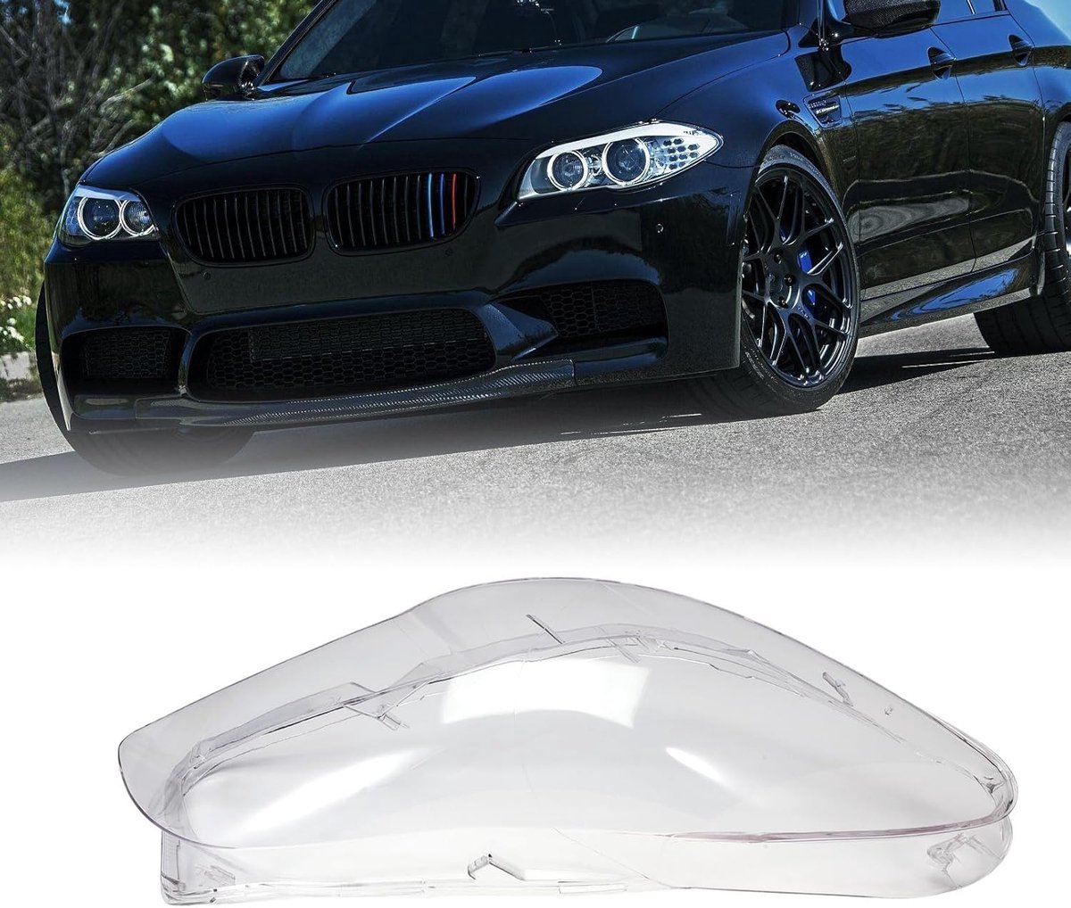 Headlight Glass for F10 F11 Headlight Cover, Headlight Cover, Front Headlight, Glass lens, Glass Lens Cover, Passenger - ShopVlot