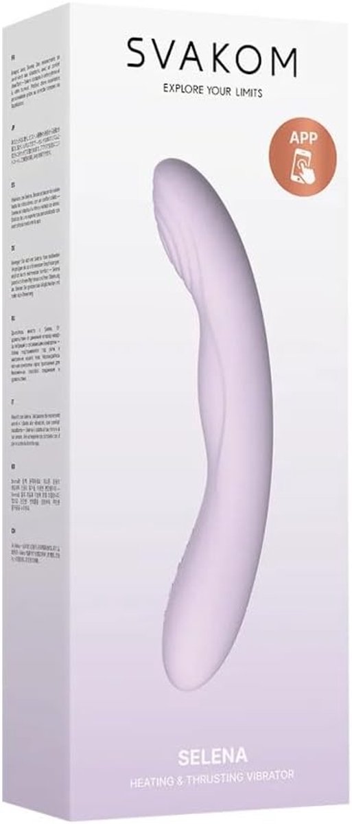 Svakom - Selena Verwarmde Vibrator - Lavender - ShopVlot