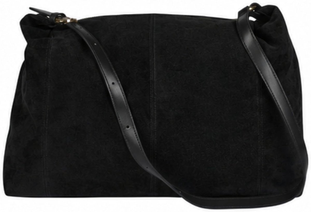 Lorenz Grote faux suède slouch schoudertas voor vrouwen, zachte hobo tote handtas, verstelbare schouderriem - ShopVlot