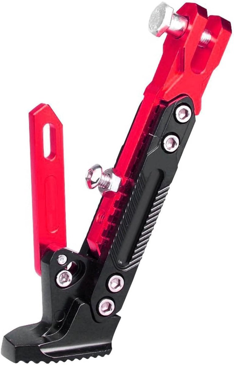 Motorcycle Stand - Verstelbaar Aluminium - Antislip Onderzijde - Voor Elektrische Scooter - ShopVlot
