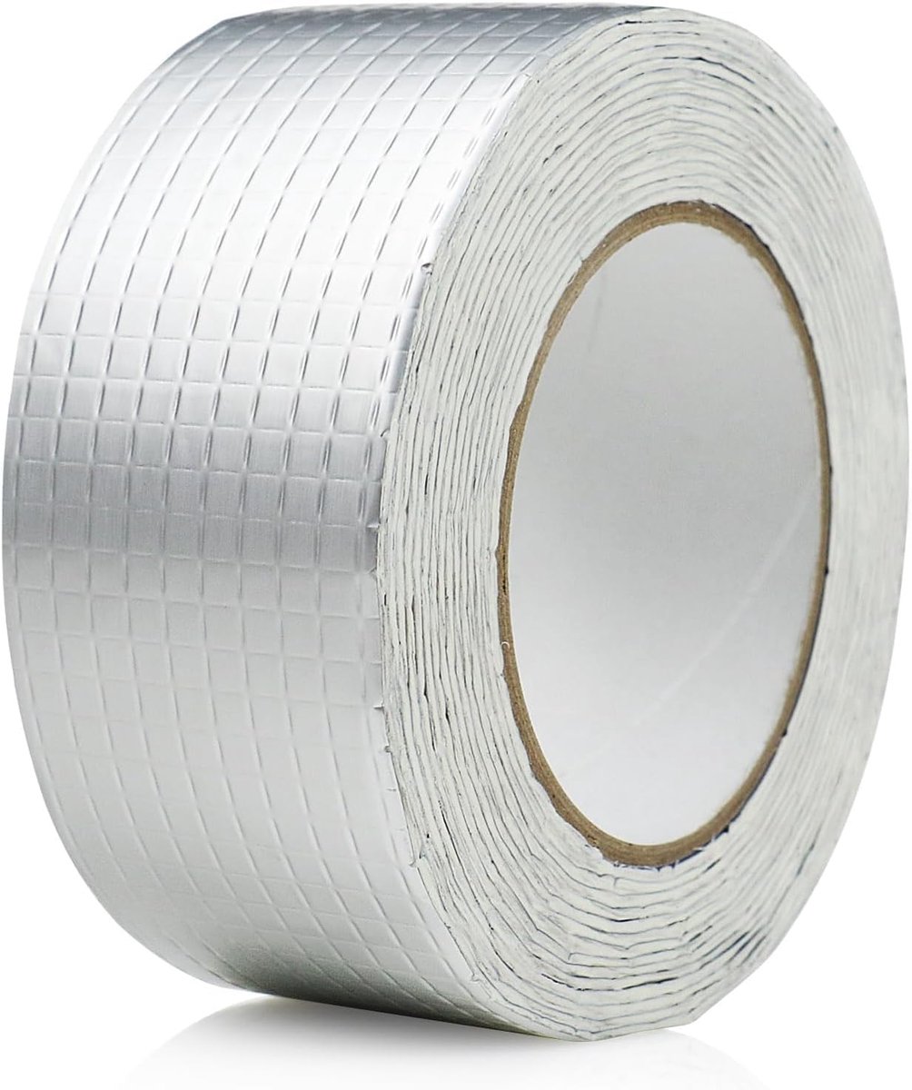 Butyl-tape waterdicht - aluminium - zelfklevende afdichting - perfect voor daklekken - ShopVlot