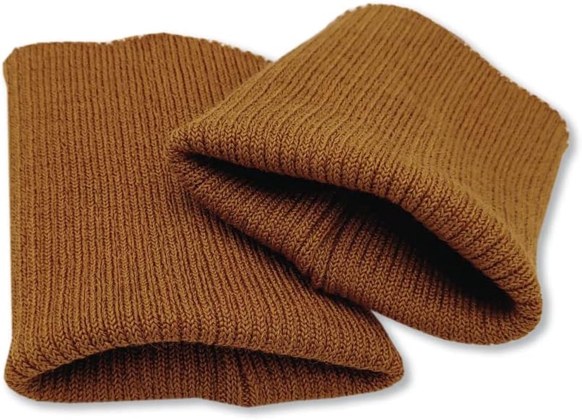 Wrist Replacement Wool - 1 paar - olijfgroen - 50% wol en 50% acryl - hoogwaardig en elastisch - ShopVlot
