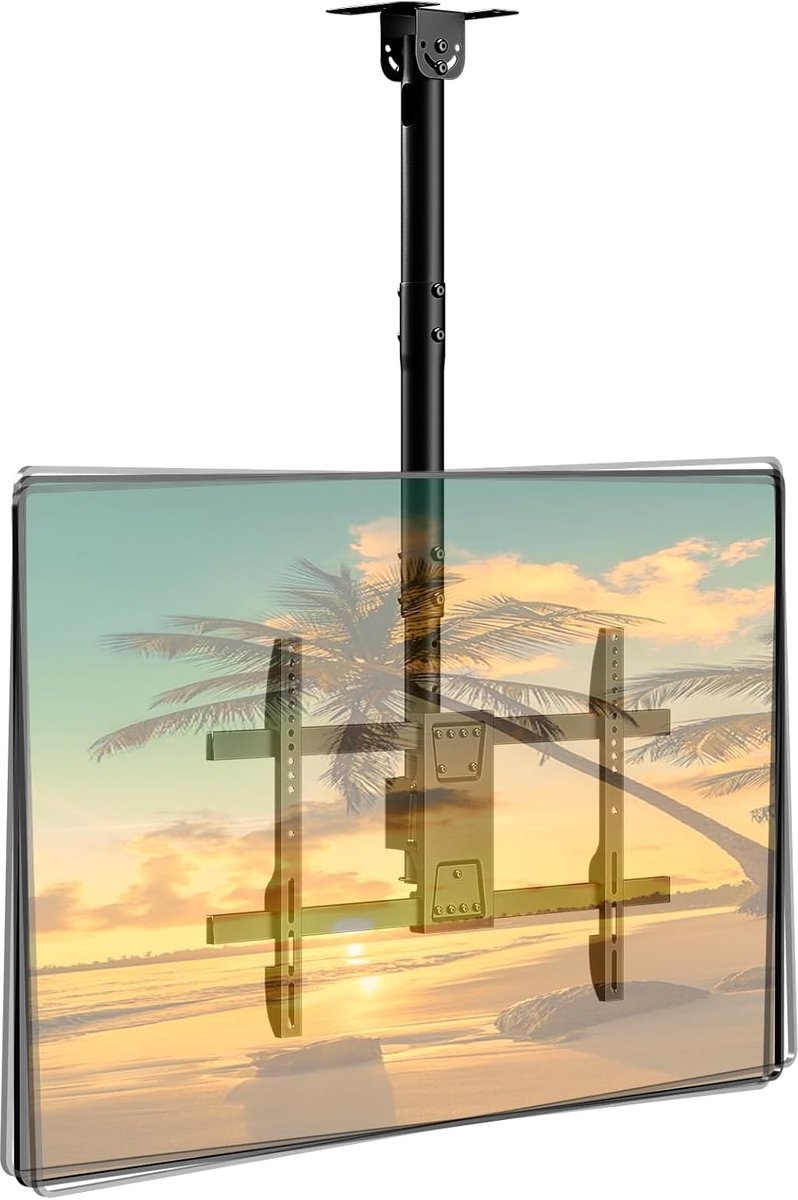TV plafondbeugel 43-86 inch - verstelbaar - full motion - optimale kijkhoek - ShopVlot