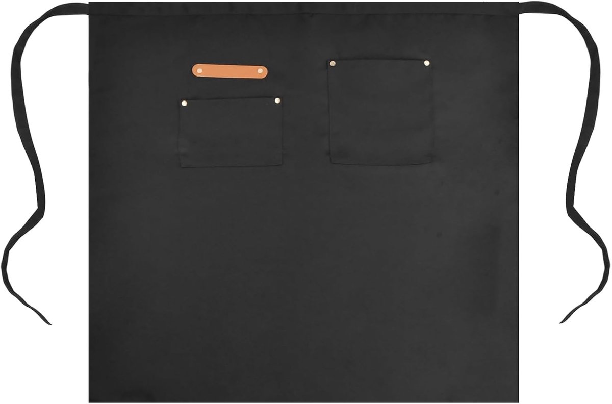 Schort waterdicht - canvas - professioneel met 2 zakken - ideaal voor obers en kelners - ShopVlot