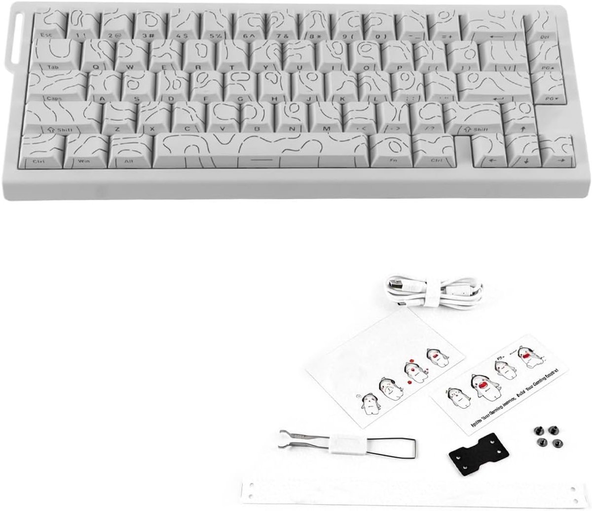 Mechanisch toetsenbord - magnetische as - verstelbaar key program - snel reageren in FPS-games - ShopVlot
