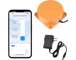 Wifi waterdetector - ultrasoon waterniveau sensor - real-time monitoring - ideaal voor water- en olietanks - ShopVlot