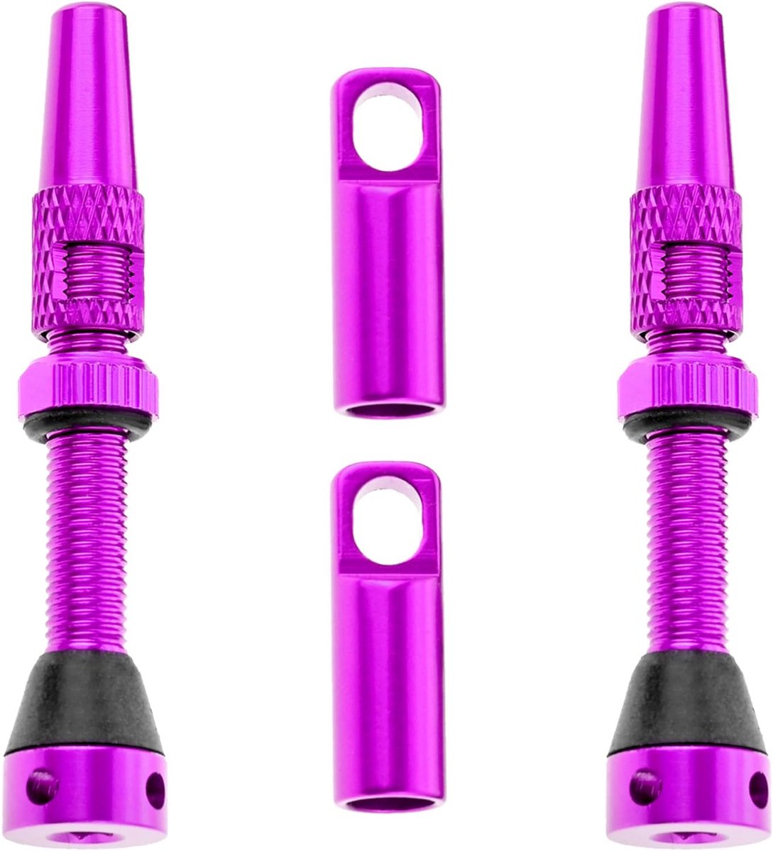 Presta tubeless fietsventielen 44 mm - aluminium legering - geen luchtlekkage - ideaal voor MTB - ShopVlot