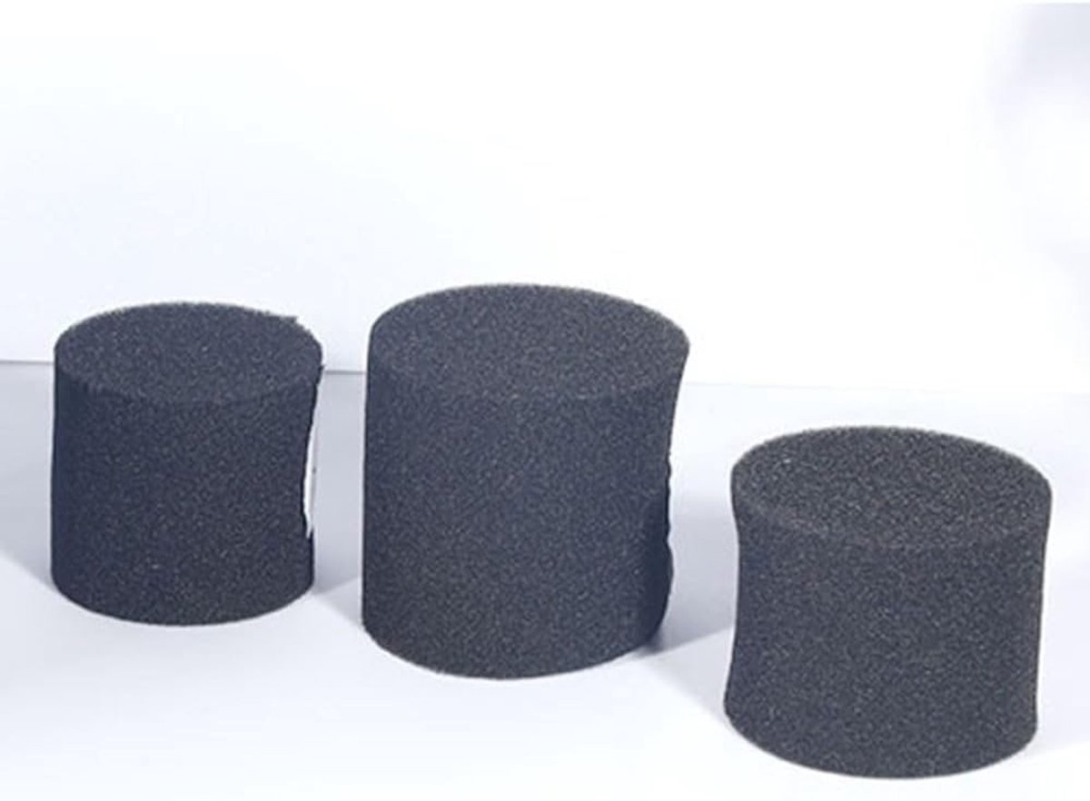 Foam speaker port bungs 2PCS - 65x60mm - open cell foam - vermindert ongewenste bassen - ShopVlot