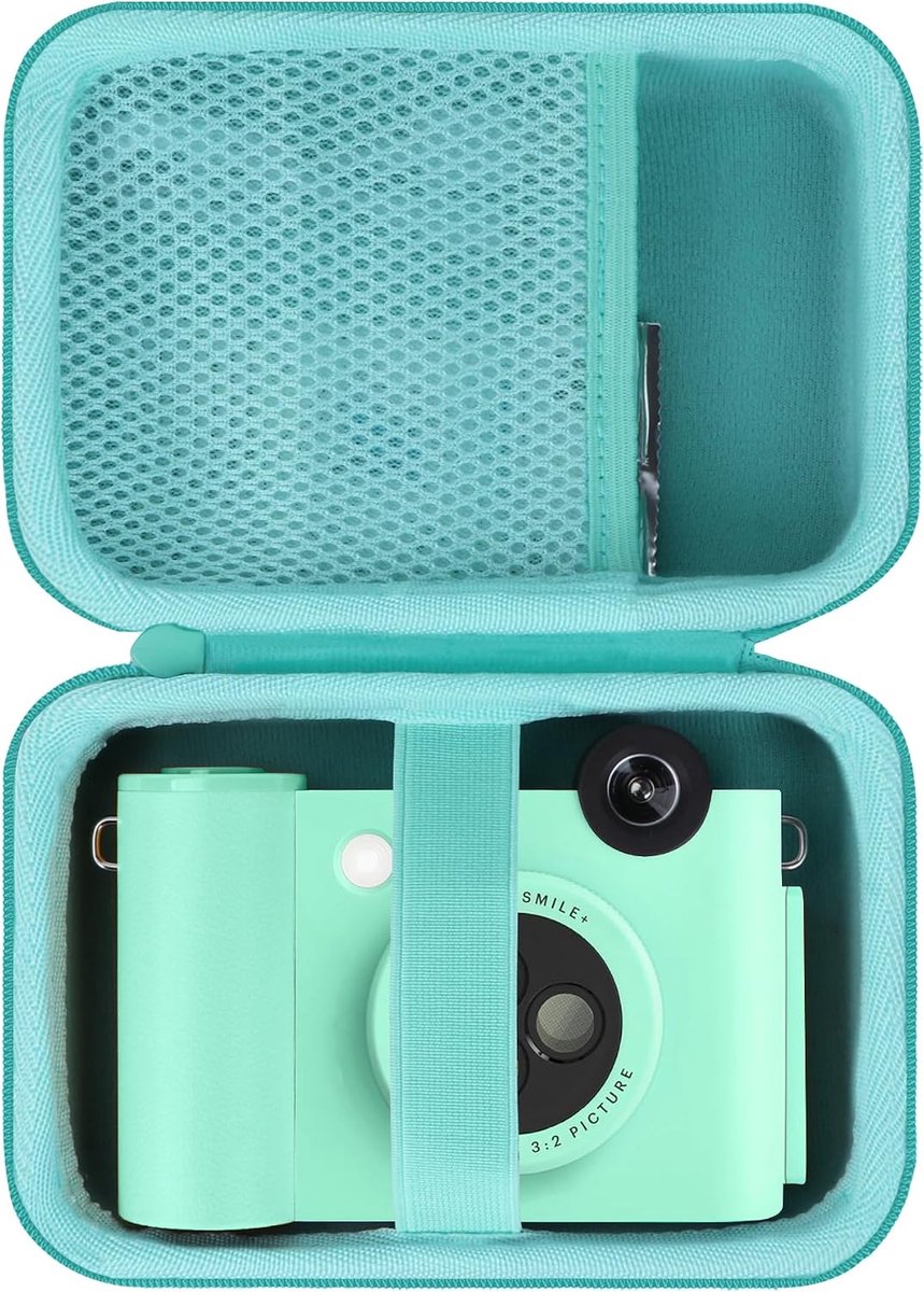 Lebakort Dur Étui Housse Cas Compatible with KODAK Smile+ 2-in-1 Digital Camera and Photo Printer, Mint Green - ShopVlot