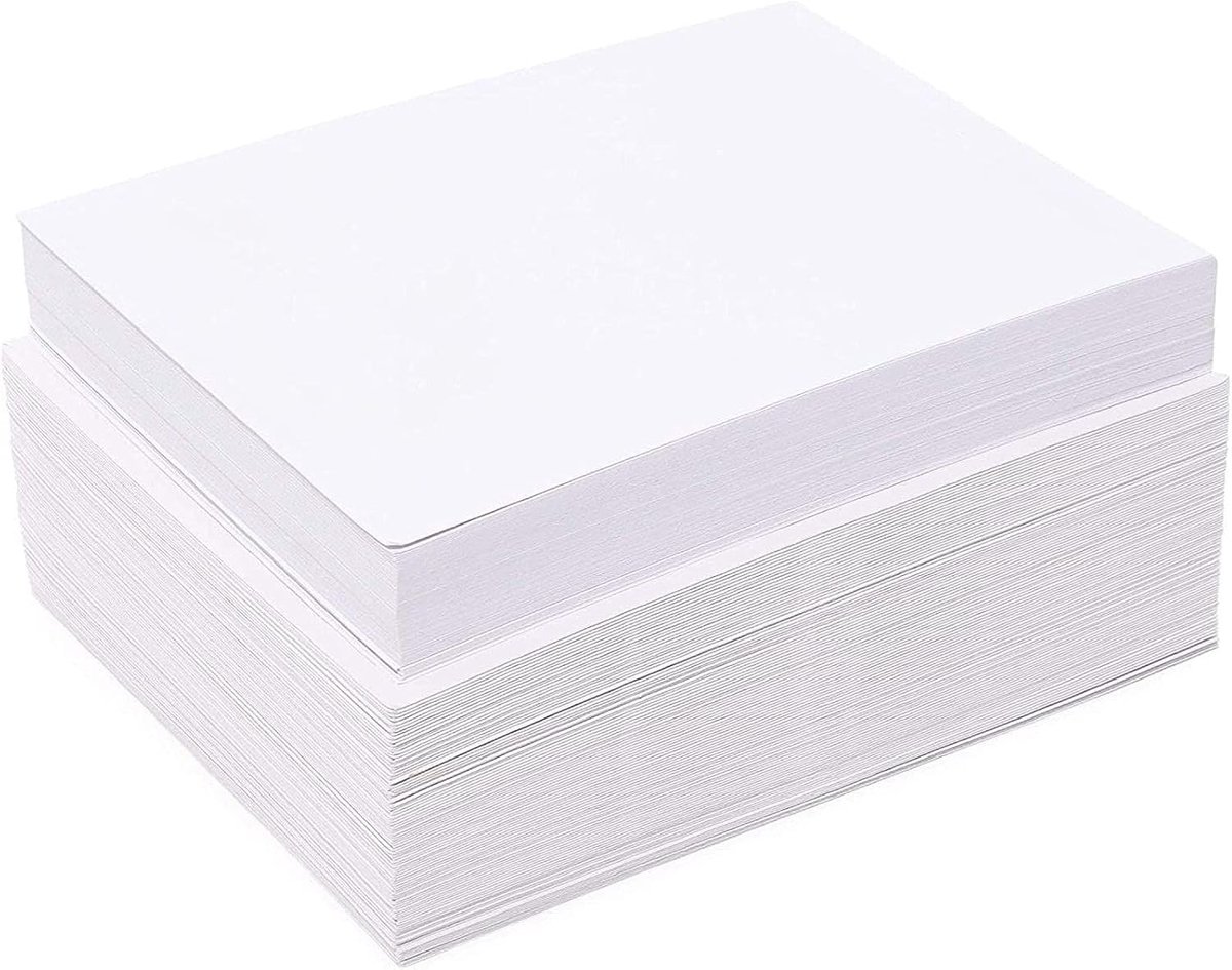 Uitnodigingskaarten 100 stuks - Blank en praktisch - 13 x 18 cm - Perfect voor speciale gelegenheden - ShopVlot